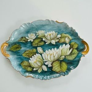 Rare | Antique | Rosenthal | Porcelain | Louis XIV | XL Oval Tray | Hand Painted